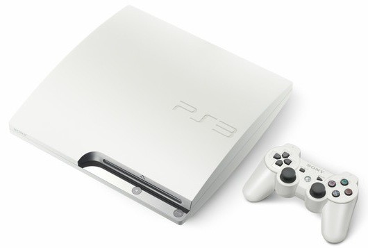 ps3 slim 320gb. The white Playstation 3 slim