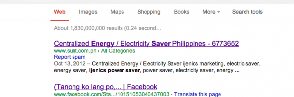iJenics Marketing Energy Saver & Protector is a Scam / Fraud
