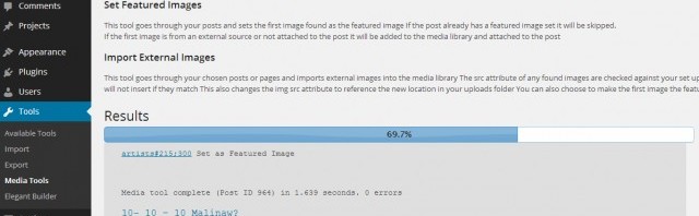 Attach unattached images in WordPress automatically after migration
